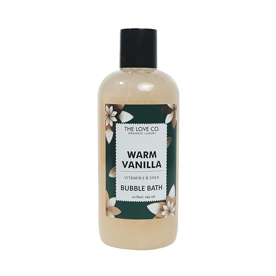 The Love Co Warm Vanilla Bubble Bath - 295 ml