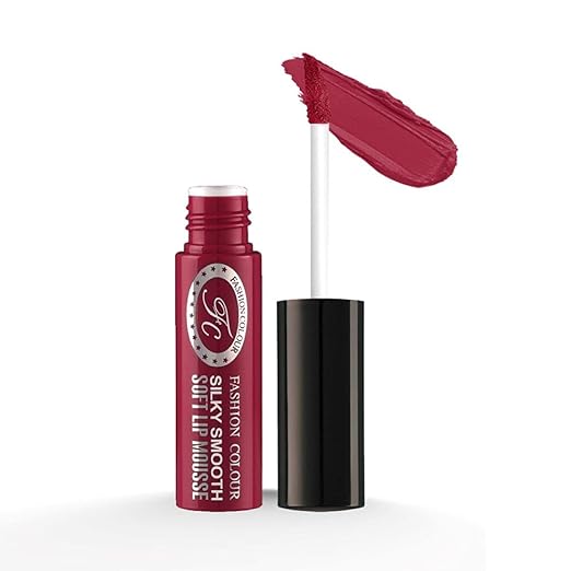 Fashion Colour Silky Smooth Soft Lip Mousse Waterproof Certainly Red - 5 ml