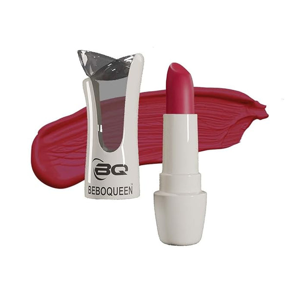 Bebo Queen Long Lasting Crayon Matte Lotus Shape Lipstick Light Maroon - 10 gms
