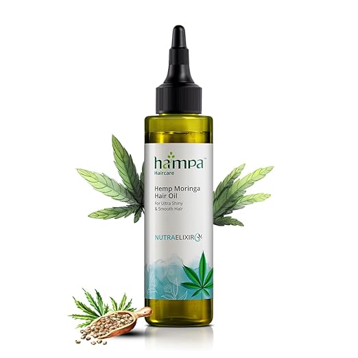Hampa Hemp Moringa Hair Oil - 100 ml