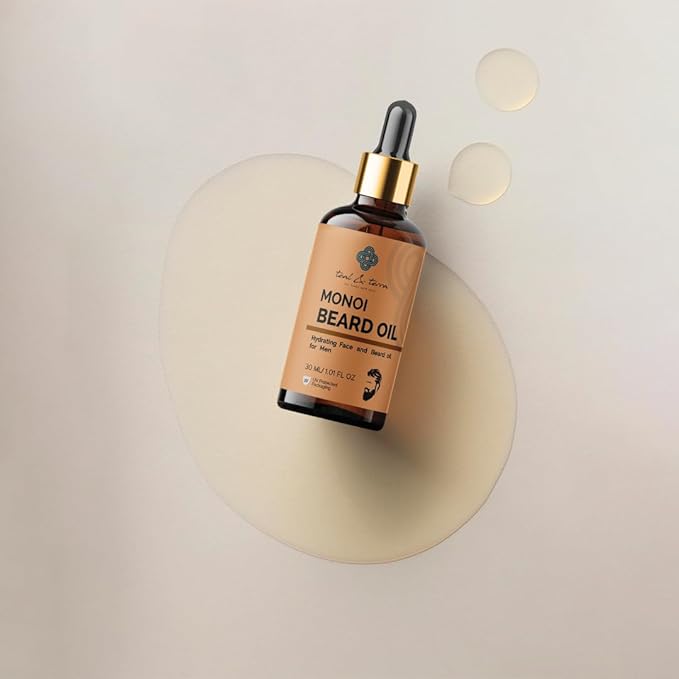 Teal & Terra Monoi Beard Oil for Men - 30 Ml