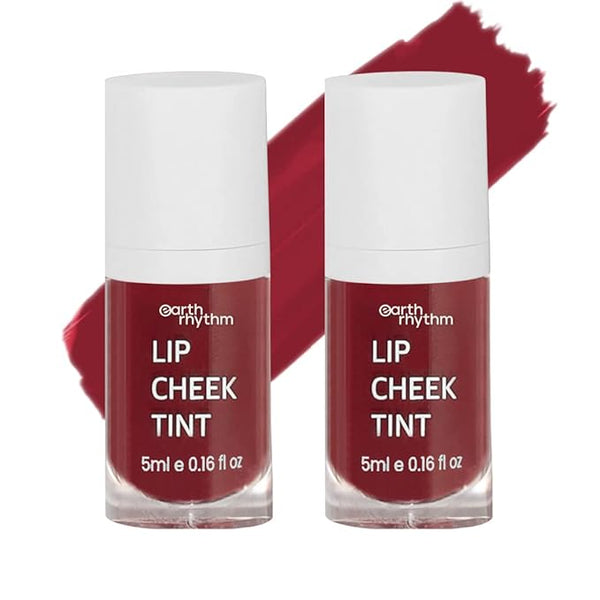 Earth Rhythm Lip, Cheek & Eye Shadow Tint - 5 ml (Pack of 2)