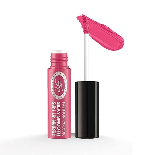 Fashion Colour Silky Smooth Soft Lip Mousse Waterproof Pink Pop - 5 ml