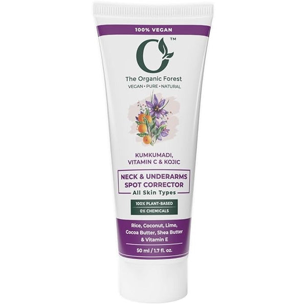 The Organic Forest Plant-Based Kumkumadi Shea Butter & Cocoa Butter Hand Cream - 50 ml