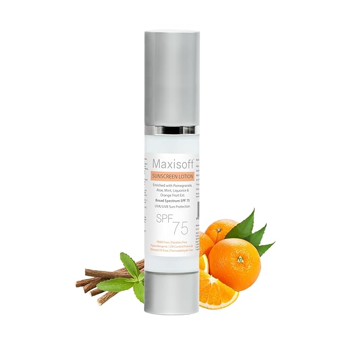 Maxisoft Sunscreen Lotion Spf 75 - 50 Ml