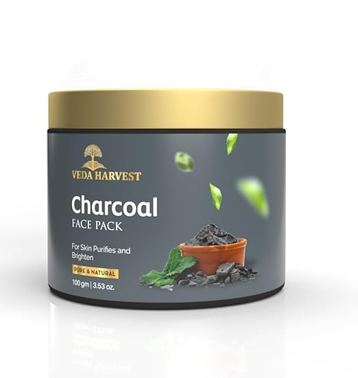 Veda Harvest Veda Harvest Charcoal Face Pack - 100 gms