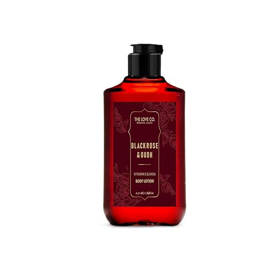 The Love Co. Black Rose & Oud Body Lotion - 50 ml