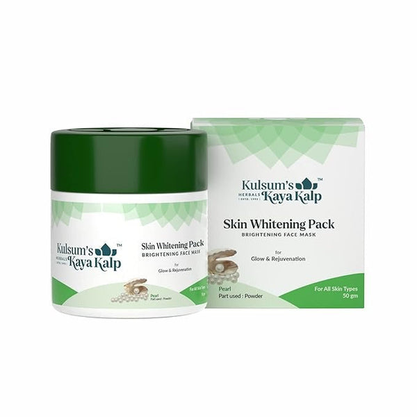 Kulsum's Kaya Kalp Herbals Skin Whitening Pack For Glow & Rejuvenation - 50 gms
