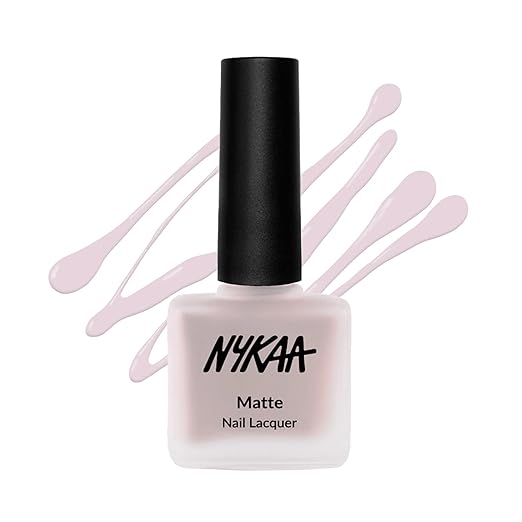 Nykaa Matte Nail Enamel Pink Meringue 28 - 9 ml