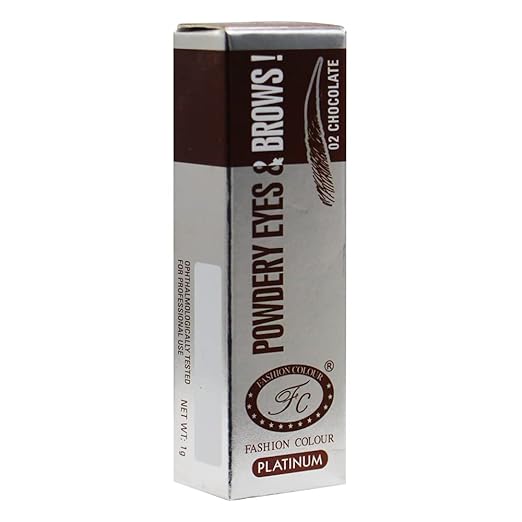 Fashion Colour Platinum Powdery Eyes Chocolate - 1 gms