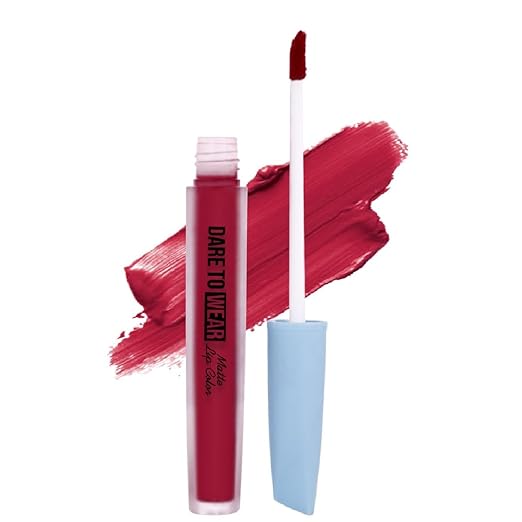 Mattlook Dare To Wear Matte Lip Color Lipstick Colour Gorgeous Maroon - 3.5 ml