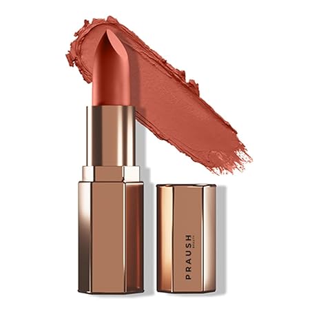 Praush Beauty Plush Matte Lipstick - Caramel Brunch - 4 gms