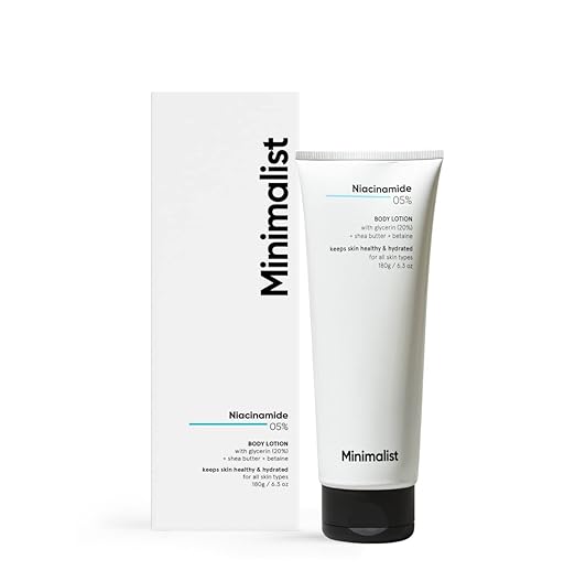 Minimalist Niacinamide 5% Body Lotion - 180 gms