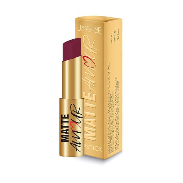 Jaquline USA Matte Amour Matte Lipstick Self Love 10 - 3.5 gms