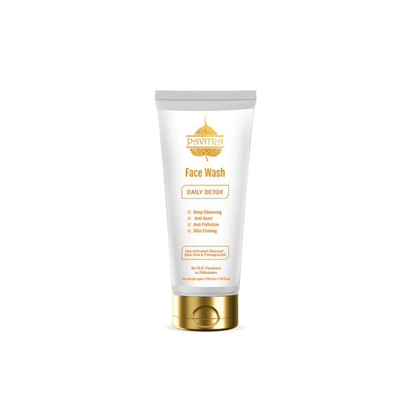 Pavitra+ Activated Charcoal Face Wash - 100 ml