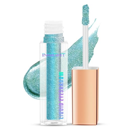 Insight Cosmetics Liquid Eyeshadow Waterproof Colour Ocean Chrome - 3 gms