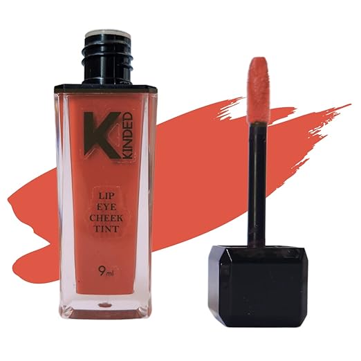 Kinded Lip Eye And Cheek Tint Colour 05 Rust Crust Women Girls - 9 ml