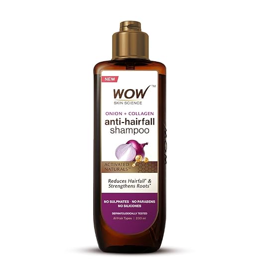 Wow Skin Science Red Onion Black Seed Oil Shampoo