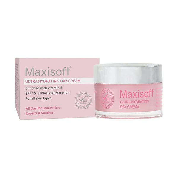 Maxisoft Ultra Hydrating Day Cream | All-day Moisture & Radiance - 50 Gms