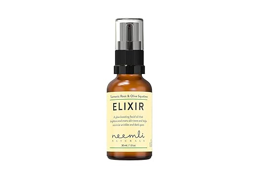 Neemli Naturals Turmeric Root & Olive Squalane Elixir Facial Oil - 30 ml