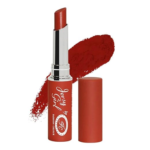 Fashion Colour Jersey Girl By Girl Kiss Proof Lipstick Chilli  - 2 gms