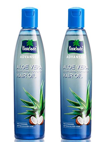 Parachute Advanced Aloe Vera Enriched Coconut Hair Oil - 250 ml (Pack of 2)