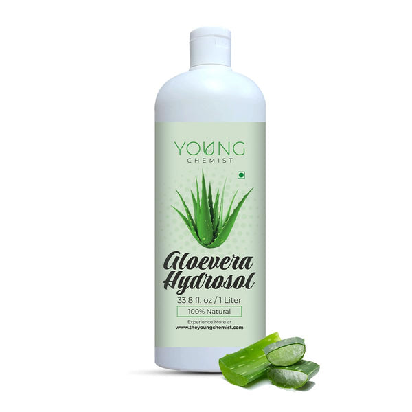 Young Chemist Pure Aloe Vera Hydrosol Natural Skin Toner - 1 litre