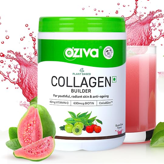 OZiva Collagen Builder Guava Glow & Tangy Amla Combo