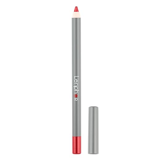 Lenphor Rebel Lip Liner Pencil Water resistant & Long Lasting Red Wine - 1.2 gms