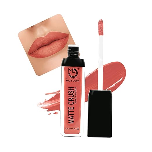 Mattlook Matte Crush Velvet Mousse Lipstick Walnut Peach - 10 ml