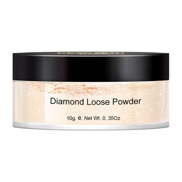 Keya seth Diamond Glossy Finish Loose Powder(Beige) - 10 gms