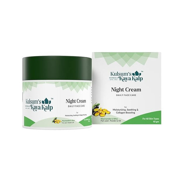 Kulsum's Kaya Kalp Herbals Night Cream - 40 gms