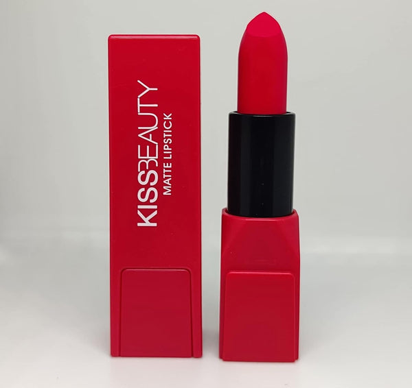 Kiss Beauty Bold Hot and Soft Matte Lipstick Intense Color Orange - 4 gms