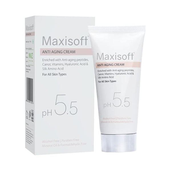 Maxisoft Anti Aging Cream for Men & Women| Face Cream for Normal, Dry & Oily Skin - 50 Gms