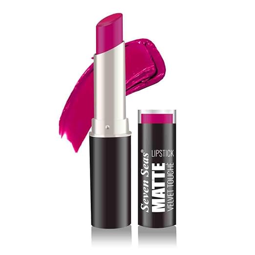 Seven Seas Matte Velvet Touch Lipstick Velvet Maroon - 100 gms