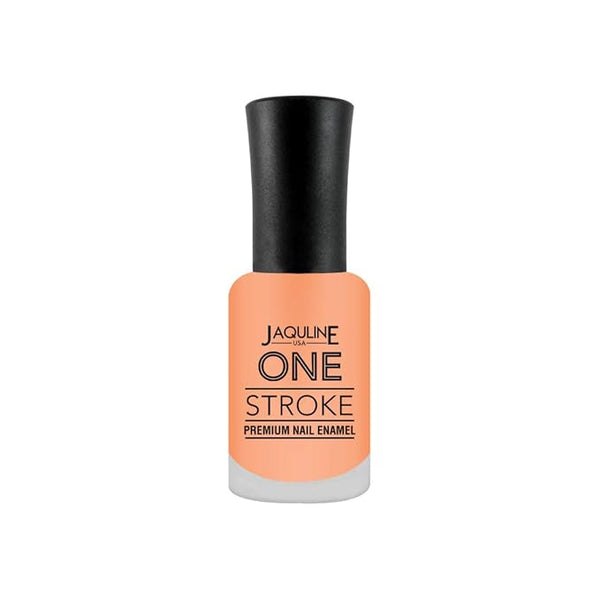 Jaquline USA One Stroke Premium Nail Enamel Happy Peach - 8 ml