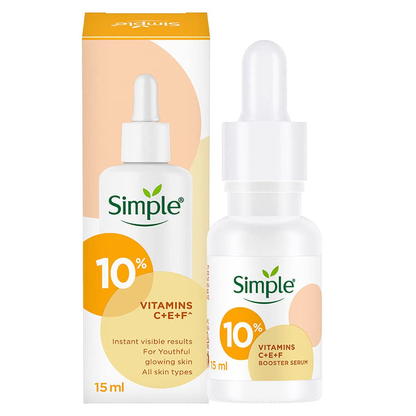 Simple Booster Serum With 10% Vitamin C+E+F - 15 ml