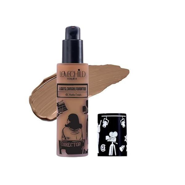 Lovechild Masaba Lights Camera Foundation Cinnamon Screenplay - 30 ml