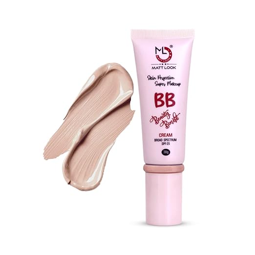 Mattlook Skin Perfection BB Super Makeup Cream SPF 25 Oil Warm Beige - 38 gms