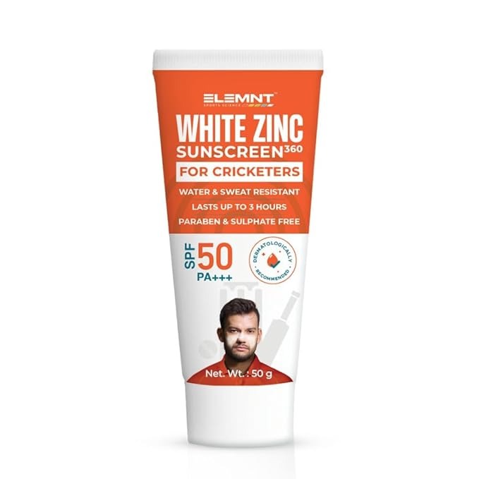 Elemnt White Zinc Sunscreen 360 Formulated For Heavy Sun Exposure - 50 gms