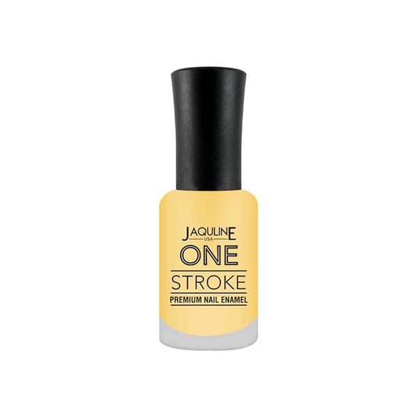 Jaquline USA One Stroke Premium Nail Enamel Mellow Yellow - 8 ml