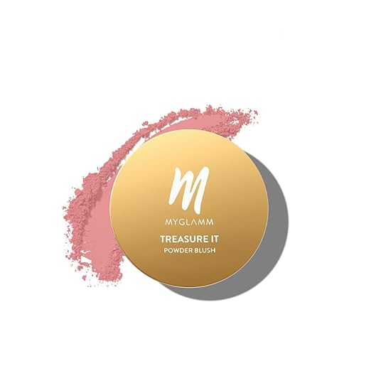 MyGlamm Treasure IT Powder Matte Blush Love (Pink Shade) - 4 gms