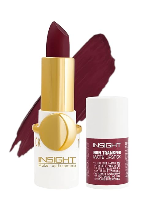 Insight Non Transfer Matte Lipstick Colour Dirty Money - 4.2 gms