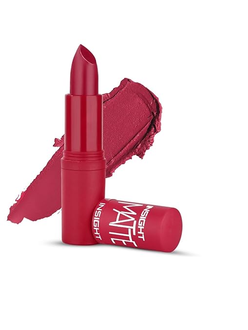 Insight Cosmetics Matte Lipstick Colour 14 Pink Plush - 4.2 gms