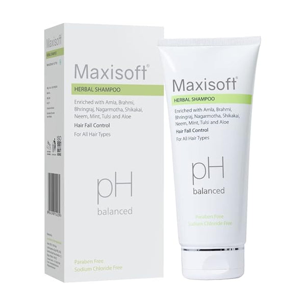 Maxisoft Herbal Shampoo| Hair Fall Control for Men & Women - 200 Ml