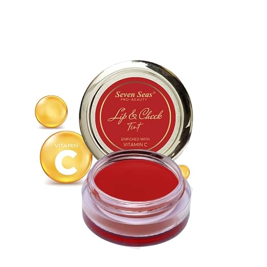 Seven Seas Lip & Cheek Tint Fire Brick - 8 gms