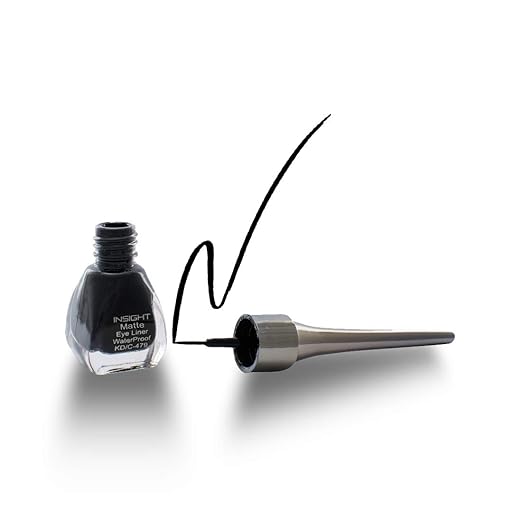 Insight Matte Water Proof Eyeliner Colour Black - 5 ml