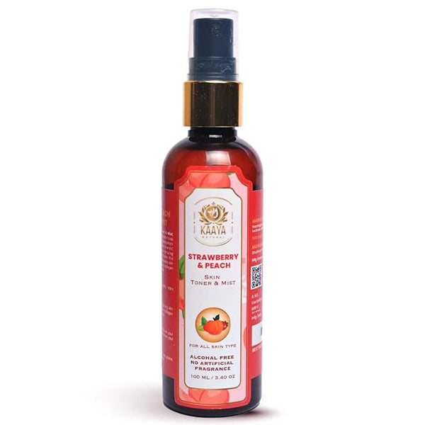 Kaaya Natural Strawberry & Peach Toner & Mist - 100 ml