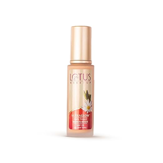 Lotus Herbals Nutraglow Tinted Moisturiser - Bright Angel - 50 ml