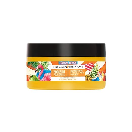 Find Your Happy Place Poolside Piña Coladas Vitamin C Body Jelly - 200 ml